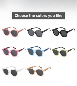 نظارات شمسية جديدة للأطفال لعام 2026 بإطار دائري من مادة TR90، مريحة للارتداء، عدسات مستقطبة بحماية UV400 للاستخدام الخارجي - Product Image 4