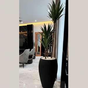 ต้นไม้ประดับตกแต่งบ้านและสำนักงาน ใช้ได้ทั้งภายในและภายนอกอาคาร ทำจากพลาสติก ต้นไม้ปลอมสำหรับห้องนั่งเล่นและสวน - Product Image 1