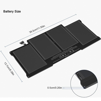 Batterie de remplacement rechargeable pour ordinateur portable Apple Macbook Pro Air - Prix d'usine - A1496 A1405 A1377 A1466