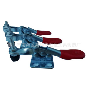 Horizontal <b>Quick</b> <b>Clamp</b> Welding Fixture Gh201 300mm Powder Coated Tooling Fixtures - Product Image 1