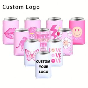 Custom Logo Stubby Holder Insulated Neoprene Beer Cozy with Silk Screen Printing for Eco-Friendly Parties - Product Image 4