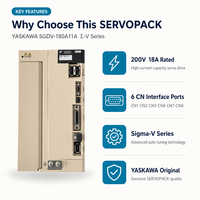 Nouveau Servomoteur AC Original YASKAWA SGDV-180A11A Série Sigma-V 200V 18A SERVOPACK Livraison Rapide Garantie