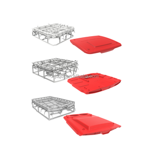 Moules de rotomoulage pour la fabrication de abreuvoirs en <span class=keywords><strong>plastique</strong></span> pour bétail, moule de rotomoulage personnalisé OEM pour les abris/enclos pour veaux - Product Image 2