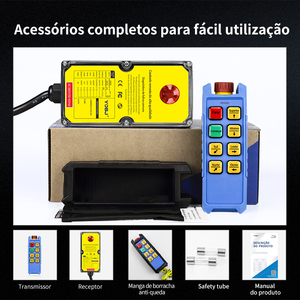 F21-6S + IP65 Bồ Đào Nha ngôn ngữ nhà máy bán buôn mạnh mẽ truyền tải công nghiệp cần cẩu phổ thông minh điều khiển từ xa - Product Image 4