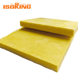 ISOKING <span class=keywords><strong>Plafond</strong></span> <span class=keywords><strong>Nuage</strong></span> Base Panneau nu Panneaux en fibre de verre Laine de verre Plafonds acoustiques Panneau Murs Panneaux Matériau de base - Product Image 1