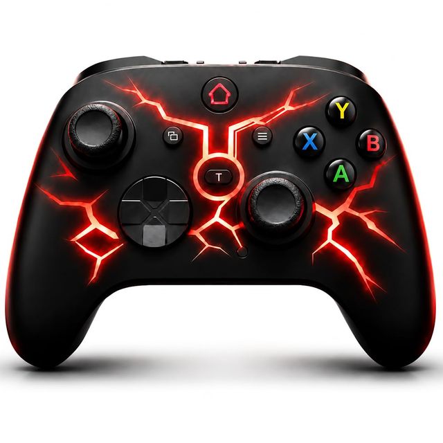 High-quality with Back Programming 2.4Ghz Wireless Gaming Controller for Xboxone/s/x /PC/android with RGB Light