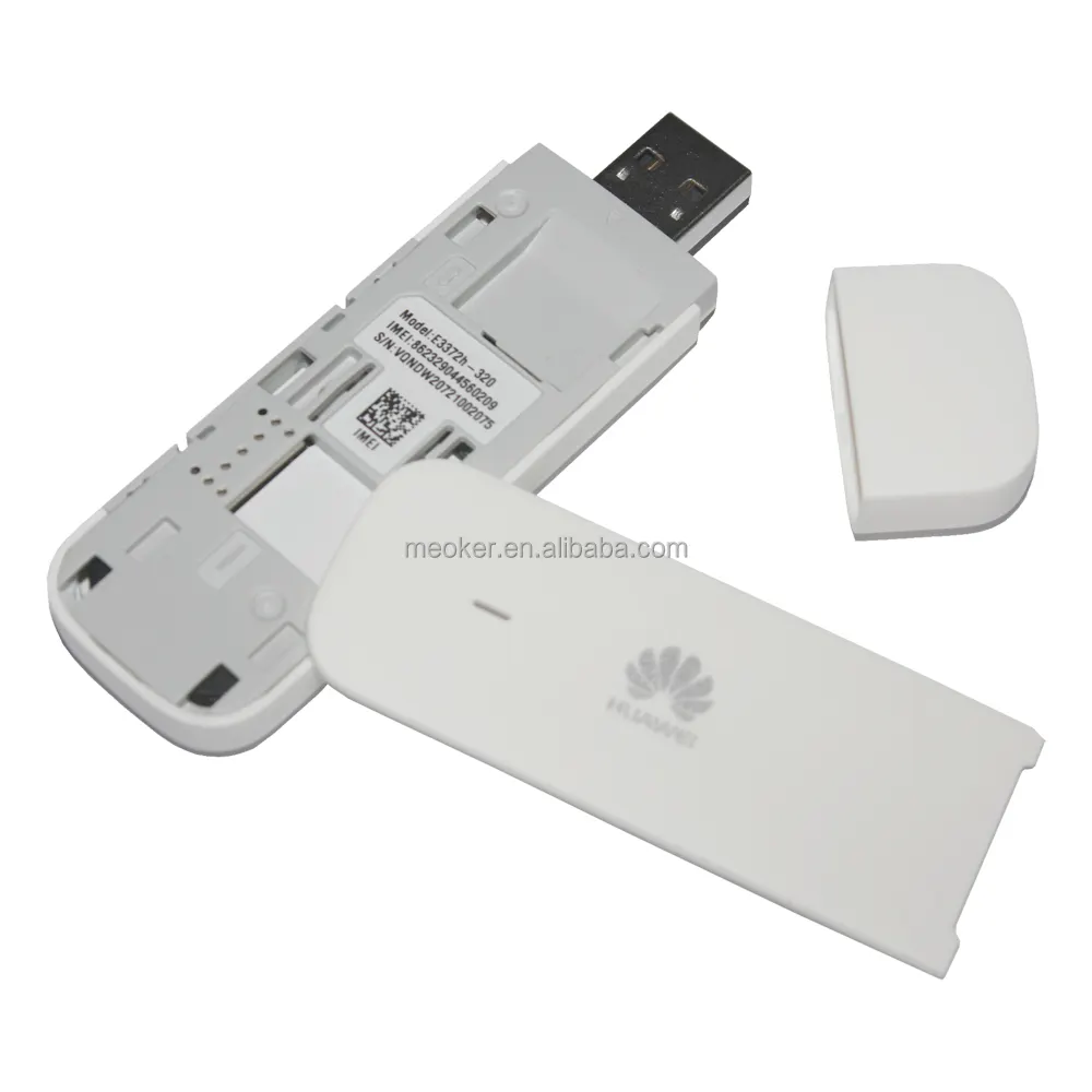 هواوي مقفلة E3372H-320 150Mbps 4G USB سيم بطاقة تشكيل مع الخارجية هوائي ميناء لهواوي