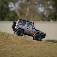 Camion RC tout-terrain RGT EX86020 Invader 1/10 4WD avec châssis en résine et métal CNC, 25KG, 4 canaux, portée <150m, éclairage LED, expert RTR, chargeur inclus