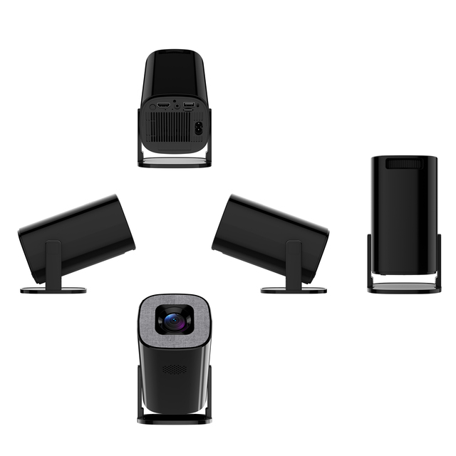 U1 Portable LCD Projector Home HD 8K Portable LCD Ultra-HD Wireless Screen Mirroring Projector