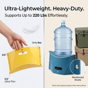 Ultra Thin Portable Folding Travel <b>Stool</b> Lightweight Outdoor Camping <b>Seat</b> Compact Collapsible Chair - Product Image 3