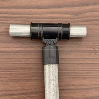 Raccord Rotatif Universel en Plastique à Longue Durée de Vie, Connecteur de Tuyau Abordable pour Liaison Multi-Angles de Structure de Serre