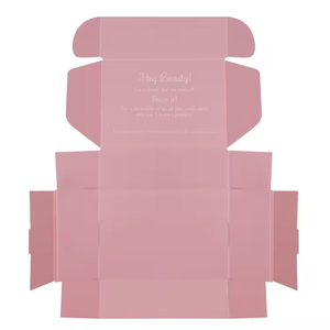 Luxury Pink Corrugated Mailer <strong>Gift</strong> <strong>Box</strong> Custom UV Printing Glossy Lamination Cosmetic Candle <strong>Box</strong> with Foam Insert <strong>Packing</strong> <strong>Box</strong> - Product Image 3
