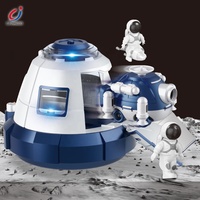 Chengji – ensemble de fusée spatiale, jouet, station spatiale, navette, satellite, enfants