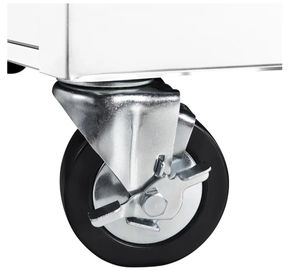 Robuste 46 Zoll 9-Schubladen-Werkbank mit Werkzeugwagen Schrank Weiß - Product Image 6