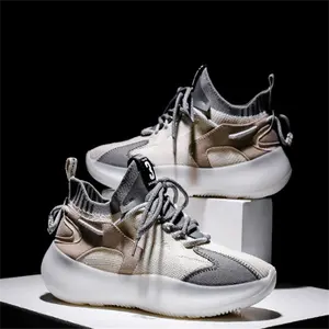 Toptan hoodies pamuk adidas-Toptan fabrika hava erkek ayakkabıları İlkbahar/yaz 2021 yeni çalışan sneaker orta yardım rahat spor ayakkabı