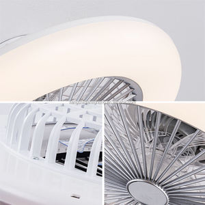<span class=keywords><strong>Ventilador</strong></span> de <span class=keywords><strong>Techo</strong></span> Moderno Plateado de 5 Aspas de ABS con Luz LED, Control Remoto, Compatible con Tuya, <span class=keywords><strong>Alexa</strong></span> y Google App, <span class=keywords><strong>Ventilador</strong></span> Inteligente para Dormitorio - Product Image 3