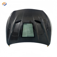 Nouvelle barre de renforcement de pare-chocs en fibre de carbone transparente Xw pour Infiniti Q50/Q50L 2014-2020 avec matériel de montage auto-adhésif