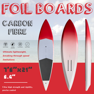 Full Carbon Hydrofoil SUP Board New Design Lightweight Efoil Surfboard for Ocean Waters Downwind Wing Foil With Bag 110L Foilboa - Product Image 1