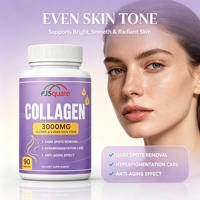 Capsules de collagène marin pour le blanchiment de la peau, complément de vitamine C, capsules de collagène marin