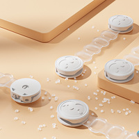 OEM Serrures de protection de sécurité pour enfants bébés et animaux de compagnie Serrure d'armoire d'épreuvage pour bébé chat et chien avec autocollants adhésifs