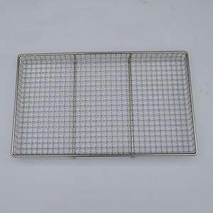 Plateau de cuisson perforé en maille métallique en acier inoxydable 316 de qualité alimentaire marine pour rôtir la <span class=keywords><strong>pizza</strong></span> et les fruits secs - Product Image 2