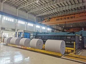 PE tráng giấy tủ cho nguyên liệu Giá trên PE tráng cupstock Bìa cuộn tuyệt vời bản sao giấy - Product Image 4