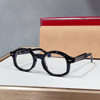 Lunettes de vue de luxe de créateur en acétate écaille de tortue, monture optique avec verres transparents pour la myopie et la lecture