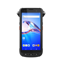 Lector RFID UHF de 10 Metros, PDA Android 10 de Largo Alcance, Escáner de Códigos de Barras USB de 64 Bits, Lector de Códigos QR 2D, IP65 Sellado, Stock de Almacén