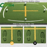 Tapis de frappe de golf professionnel durable, surface résistante aux UV, garantie 2 ans, taille 1500x1500mm pour l'entraînement au chipping
