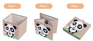 Carton Foldable Toy <strong>Storage</strong> Boxes Cloth <strong>Box</strong> <strong>Storage</strong> Wardrobe Cloths <strong>Storage</strong> <strong>Box</strong> with Wholesale Best Seller - Product Image 2