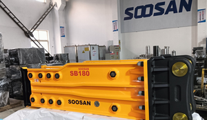 SOOSAN SB180 Brise-roche hydraulique de type supérieur, corps principal, produit, approvisionnement direct en usine, garantie d'un an, caractéristiques standard incluses - Product Image 4