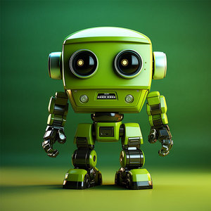 Figura de robot de resina, figura de acción articulada, juguete coleccionable para niños de 7 a 12 años - Product Image 1