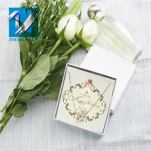 <span class=keywords><strong>Cajas</strong></span> de cartón grueso personalizadas <span class=keywords><strong>para</strong></span> joyería, embalaje de regalo, collar, pulsera, funda de regalo con relleno de algodón y tapa, venta <span class=keywords><strong>al</strong></span> <span class=keywords><strong>por</strong></span> <span class=keywords><strong>mayor</strong></span> - Product Image 2