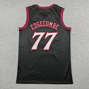 Nouveaux maillots de basket-ball respirants de haute qualité de Philadelphie avec logo en relief, maillots personnalisés à manches courtes - Product Image 2