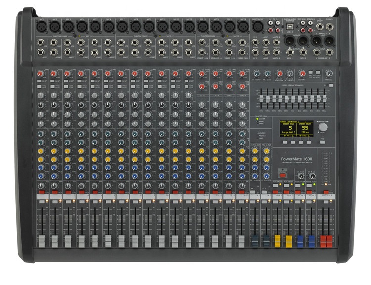 Новый высококачественный звуковой микшер Dynacord Powermate 1000-3 1600 Вт с двойными DSP-эффекторами 600-3 1000-3 из Германии
