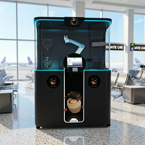 Machine à café automatique, machine à expresso avec bras robotisé, capacité de 200 tasses, série LE pour café, restaurant, hôtel, usage commercial - Product Image 2