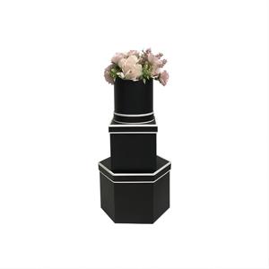 Bộ Nhiều Hình Chấm Bi Hộp Quà Tặng Hình Tròn Hình Xô Ôm Hình Lục Giác Bộ Ba Bó Hoa - Product Image 4