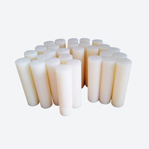 แท่งพลาสติกวิศวกรรมไนลอน PA66 ขนาด 1x1 มม. สำหรับใช้งานทั่วไป สีเบจ ผลิตตามสั่ง - Product Image 1