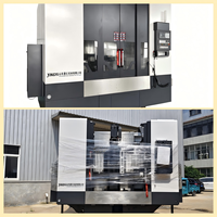 Centro de Torneado-Fresado VTC1600, Torno Vertical Adecuado para Procesar Círculos Interiores y Exteriores, Caras Planas, Orificios Cónicos y Otros