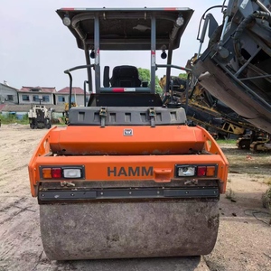 Compacteur de sol hydraulique vibrant d'occasion haute performance HAMM HD75 pour travaux de terrassement et fondations de routes - Product Image 4