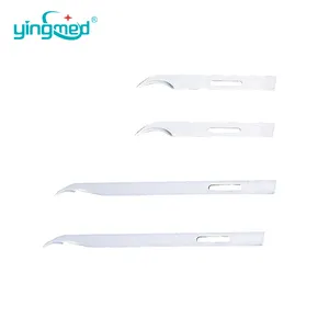Disposable Medical Grade High Carbon Steel Stitch Cutter No. 3 Detachable Surgical Scalpel Knife Handle And Blades