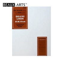 Toile de lin de luxe extensible en bois de pin, 40x50CM 500g, 3.8x3.8CM, revêtement complet 3D, pour peinture professionnelle