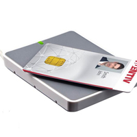Harga terbaik Identiv uthant 3700 F USB tanpa sentuh pembaca kartu cerdas ISO18092 Tipe C Felica Kartu Mudah (Bagian tanpa 905502-1)