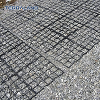 Grille de stabilisation de gravier perméable à assemblage rapide pour le pavage des parkings commerciaux