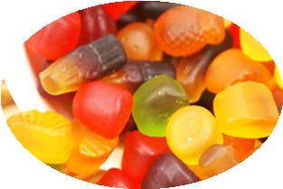 20-400 кг/ч машина для производства желеобразных бобов/линия по производству пектиновых желатиновых желеобразных конфет