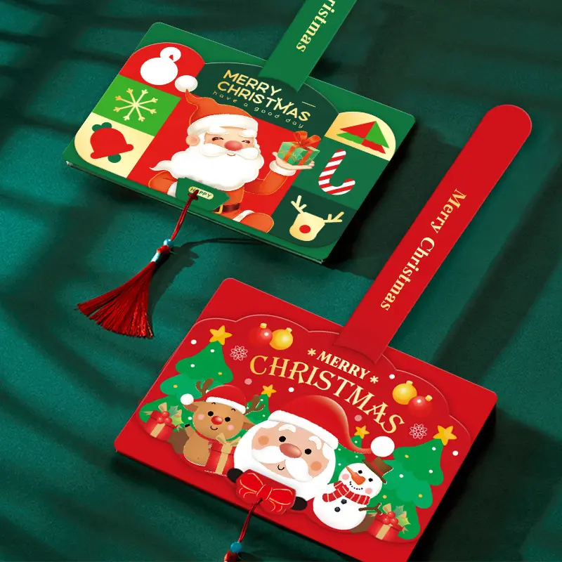 Nuovo biglietto d'auguri di natale di natale di natale di Natale 30% personalizzato creatività con carta sconto per feste con messaggio di benedizione
