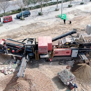 200 Tph Bê Tông Chất Thải Di Động Đá Cone Tác Động Búa Máy Nghiền Để Bán Giá Di Động Máy Nghiền Đá Nhà Máy - Product Image 6