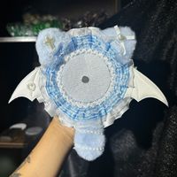 Tempat Penyimpanan Badge Elf Asli yang Cantik, Baki Badge Gumei Buatan Tangan dengan Renda yang Lucu, Dekorasi DIY untuk Tas Ita, Tersedia dalam Berbagai Warna