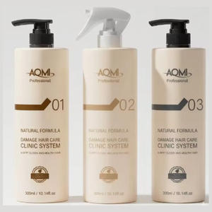 Système de soin capillaire AOMI pour cheveux abîmés, barrière lipidique, kératine, hydratation, brillance des cuticules, traitement de salon, produit chimique - Product Image 4