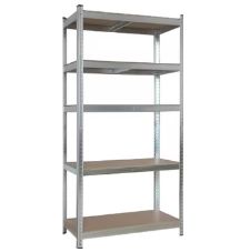 חובה כבדה מדפים מתכווננת 5 שכבה מגולוון גיליון פלדה מתכת מסגרת מתכת מדפים - Product Image 2